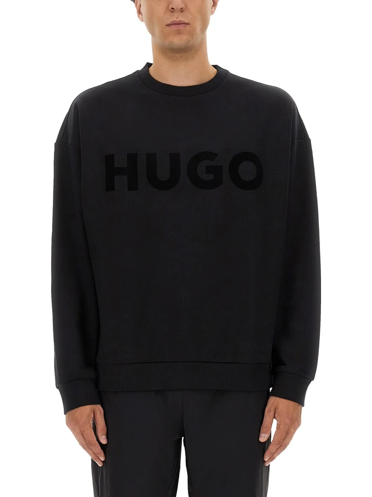 OVERSIZED JERSEY WITH LOGO