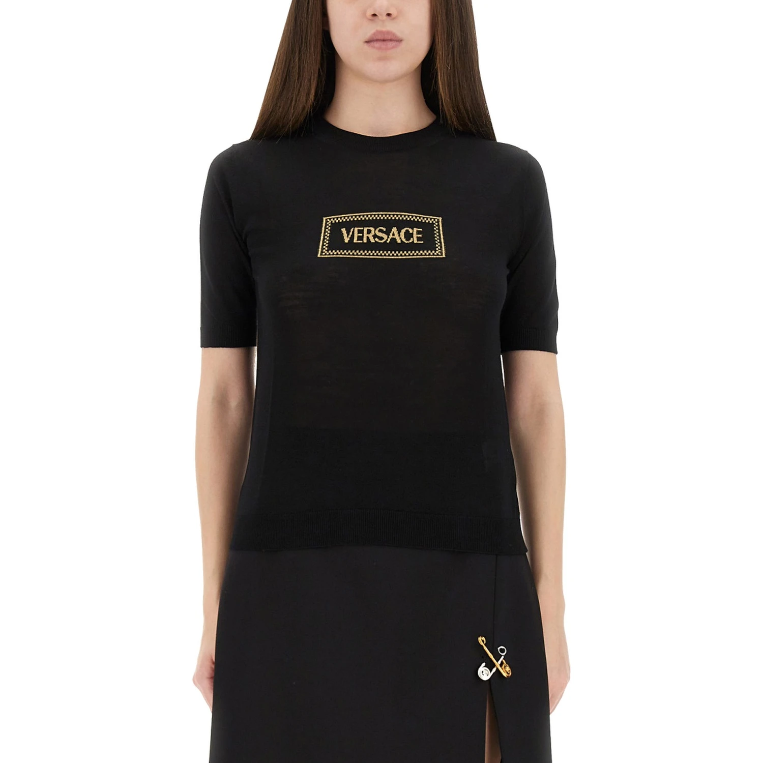 LOGO KNIT T-SHIRT