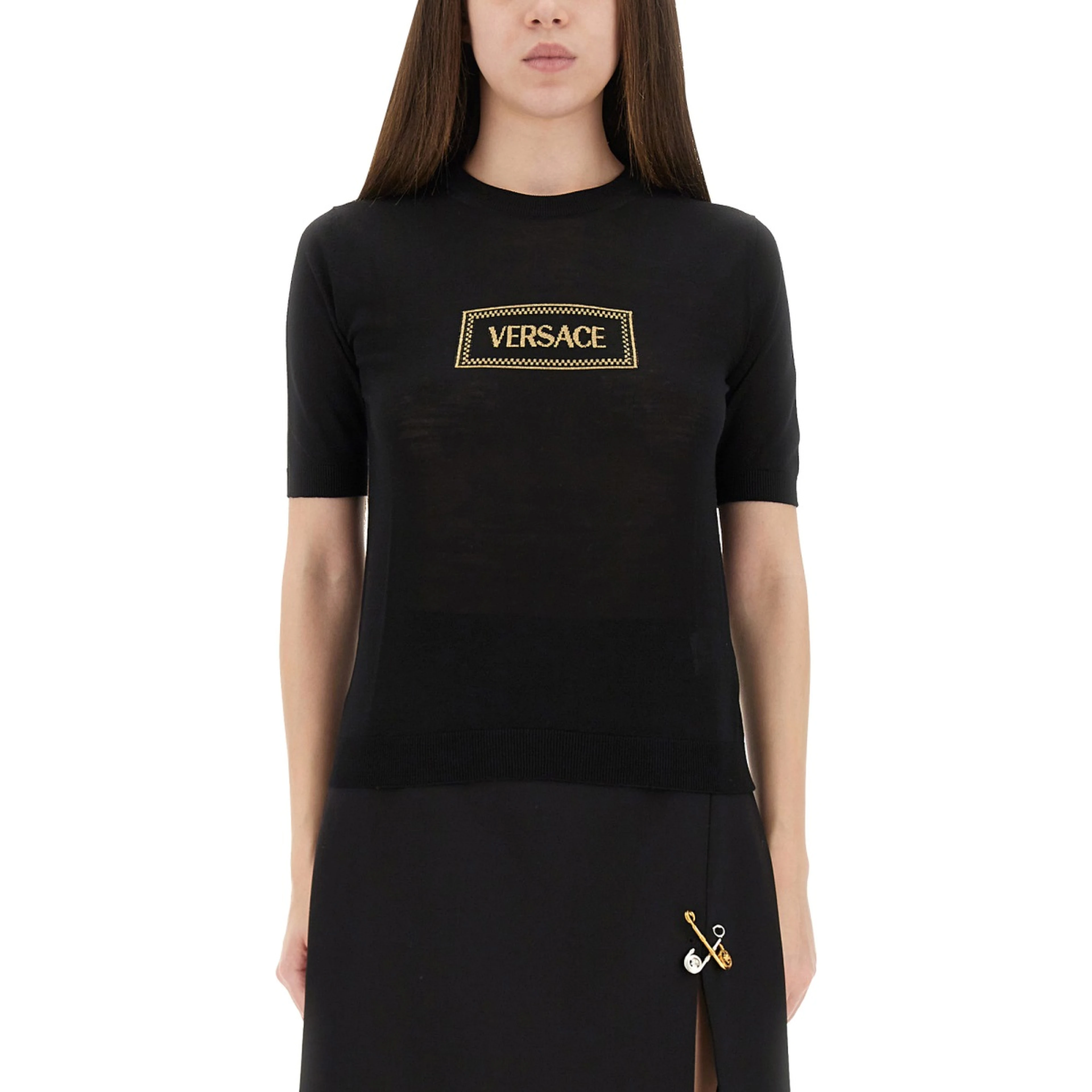 LOGO KNIT T-SHIRT