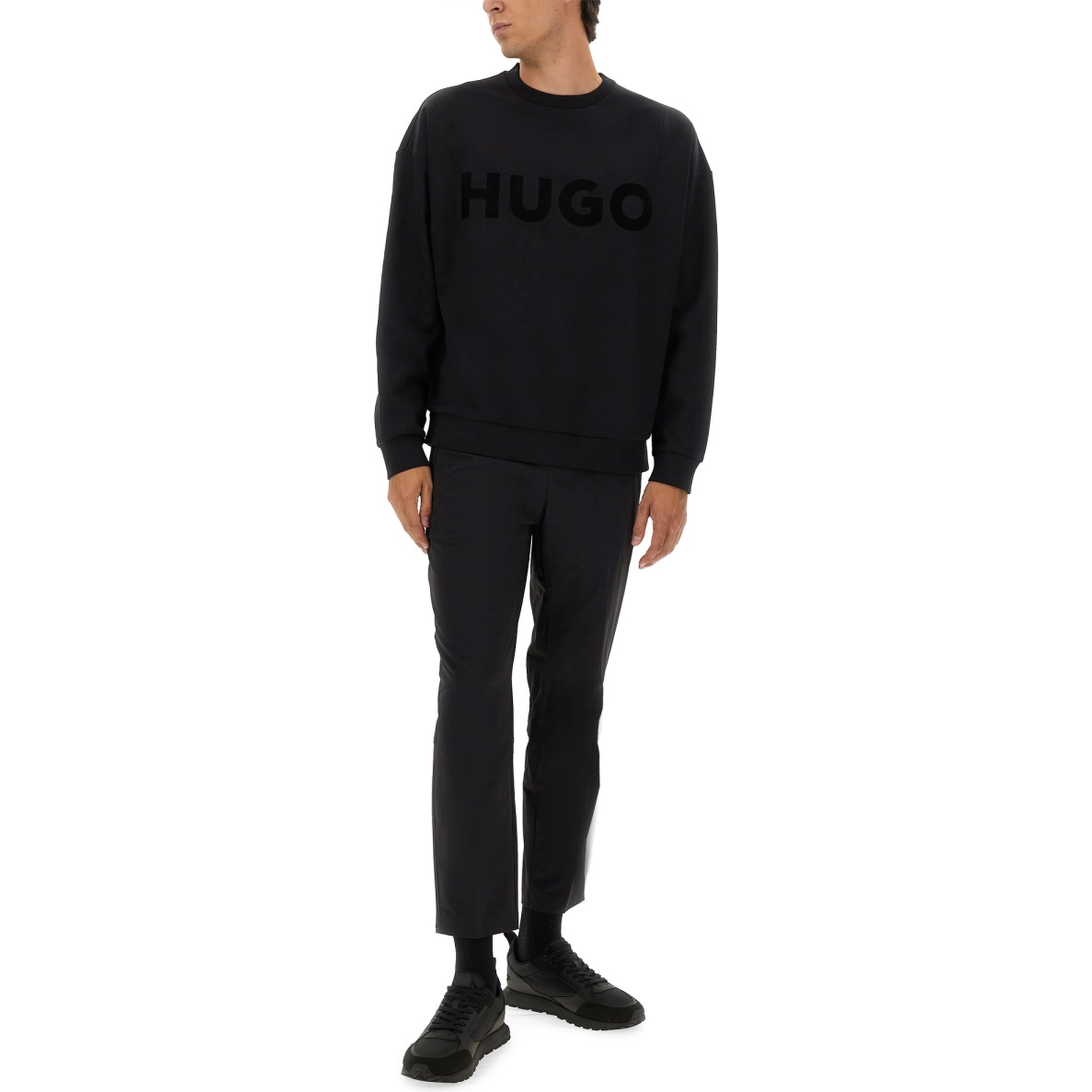 OVERSIZED JERSEY WITH LOGO