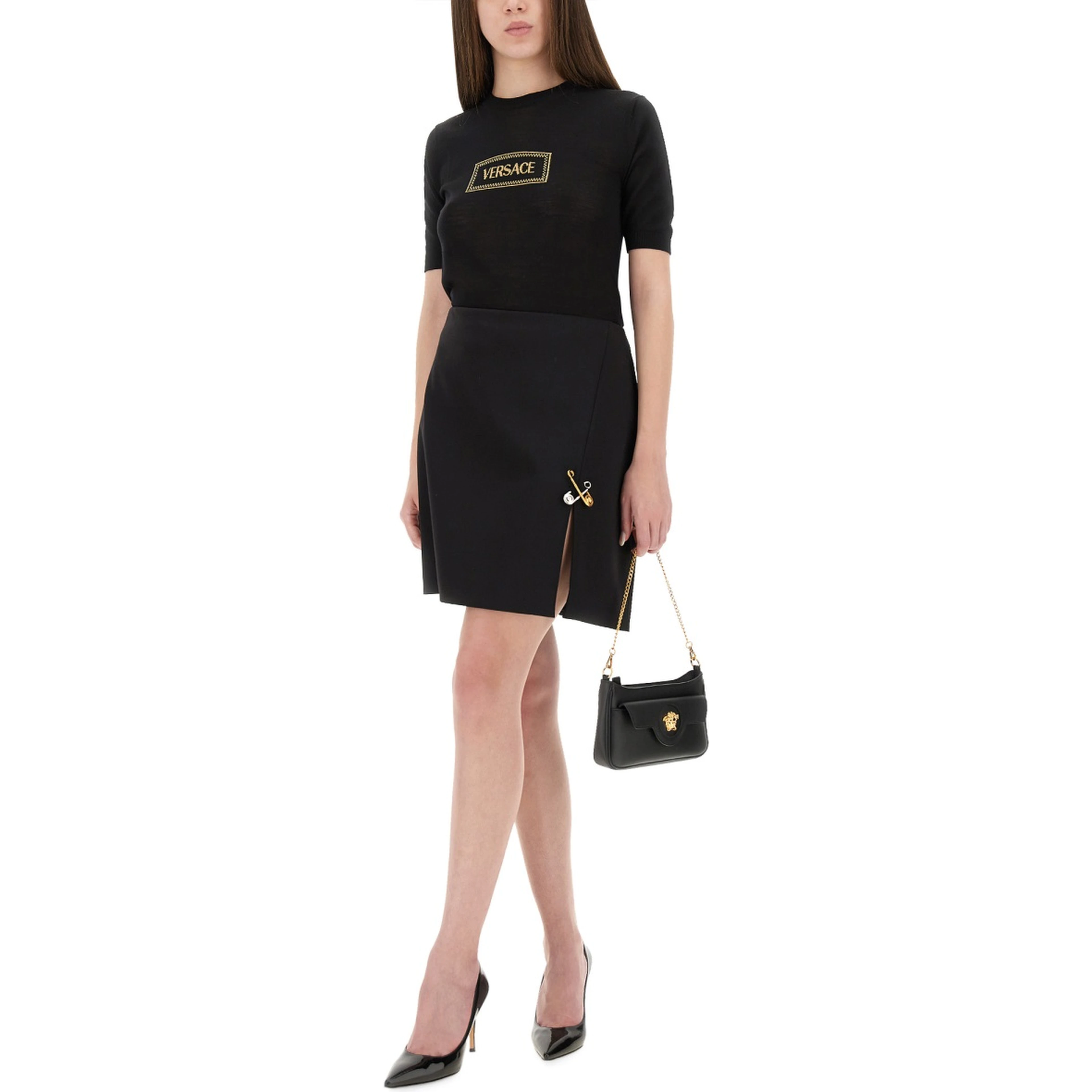 LOGO KNIT T-SHIRT