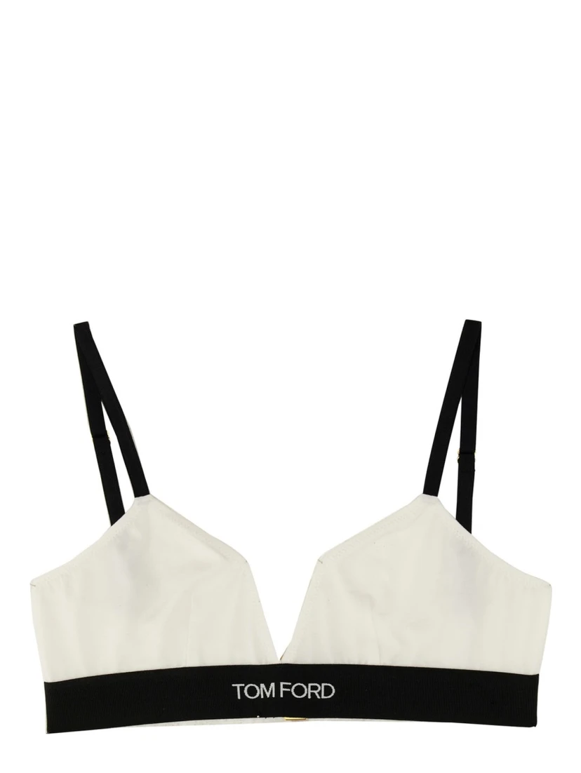 TOP WITH LOGOED BAND