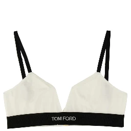 TOP WITH LOGOED BAND