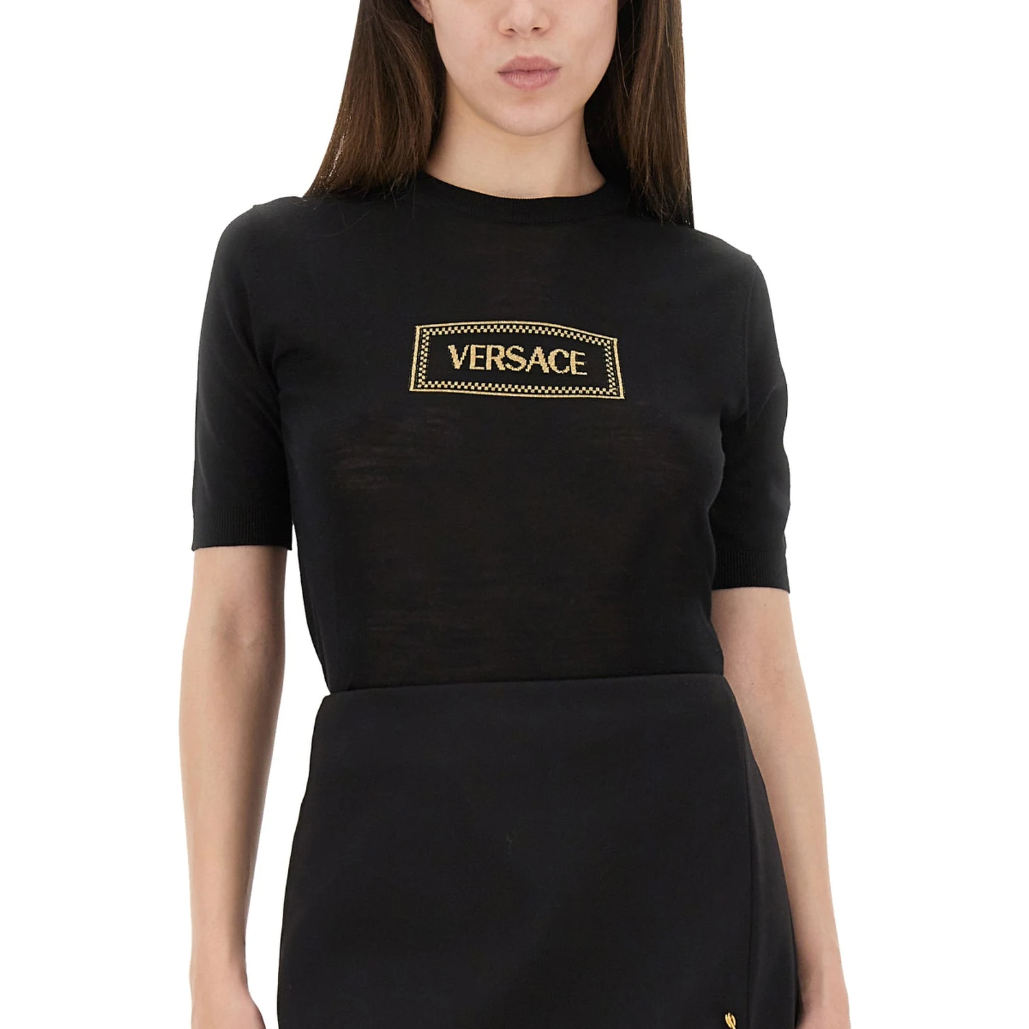 LOGO KNIT T-SHIRT