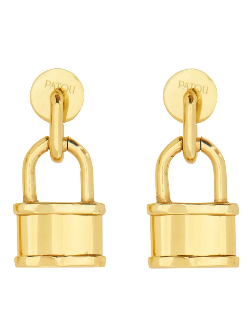 EXTRA SMALL EARRINGS WITH PADLOCK