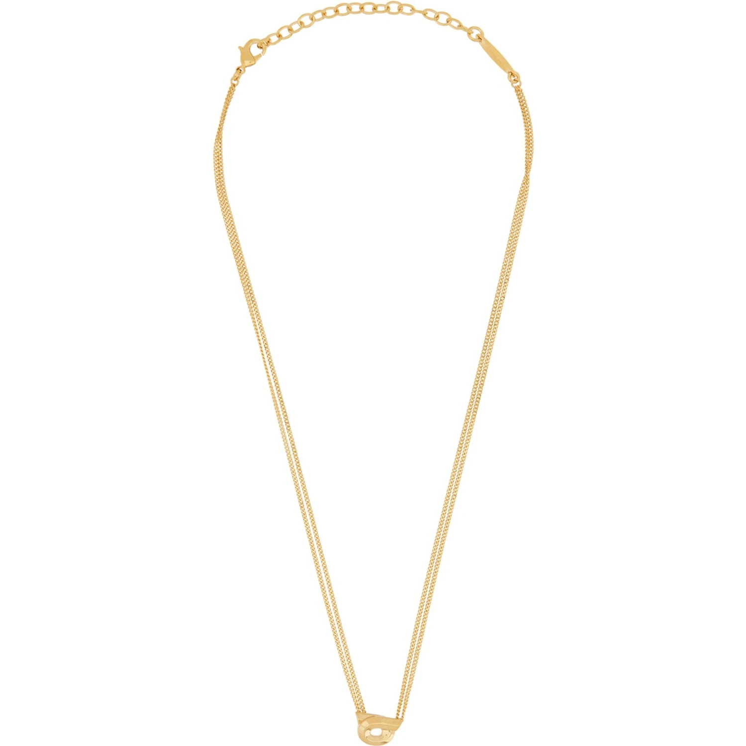 "HOOKS" PENDANT NECKLACE