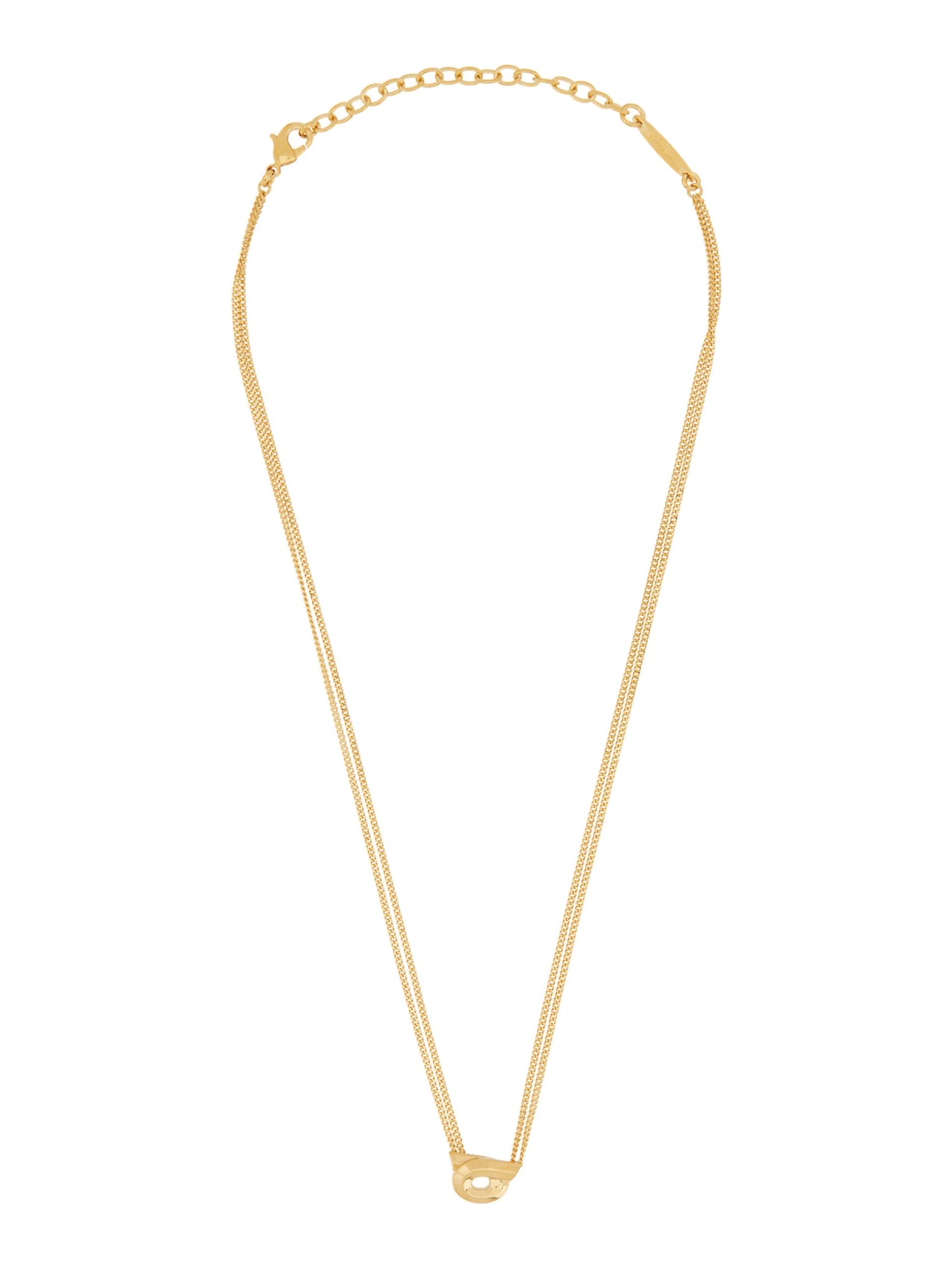 "HOOKS" PENDANT NECKLACE