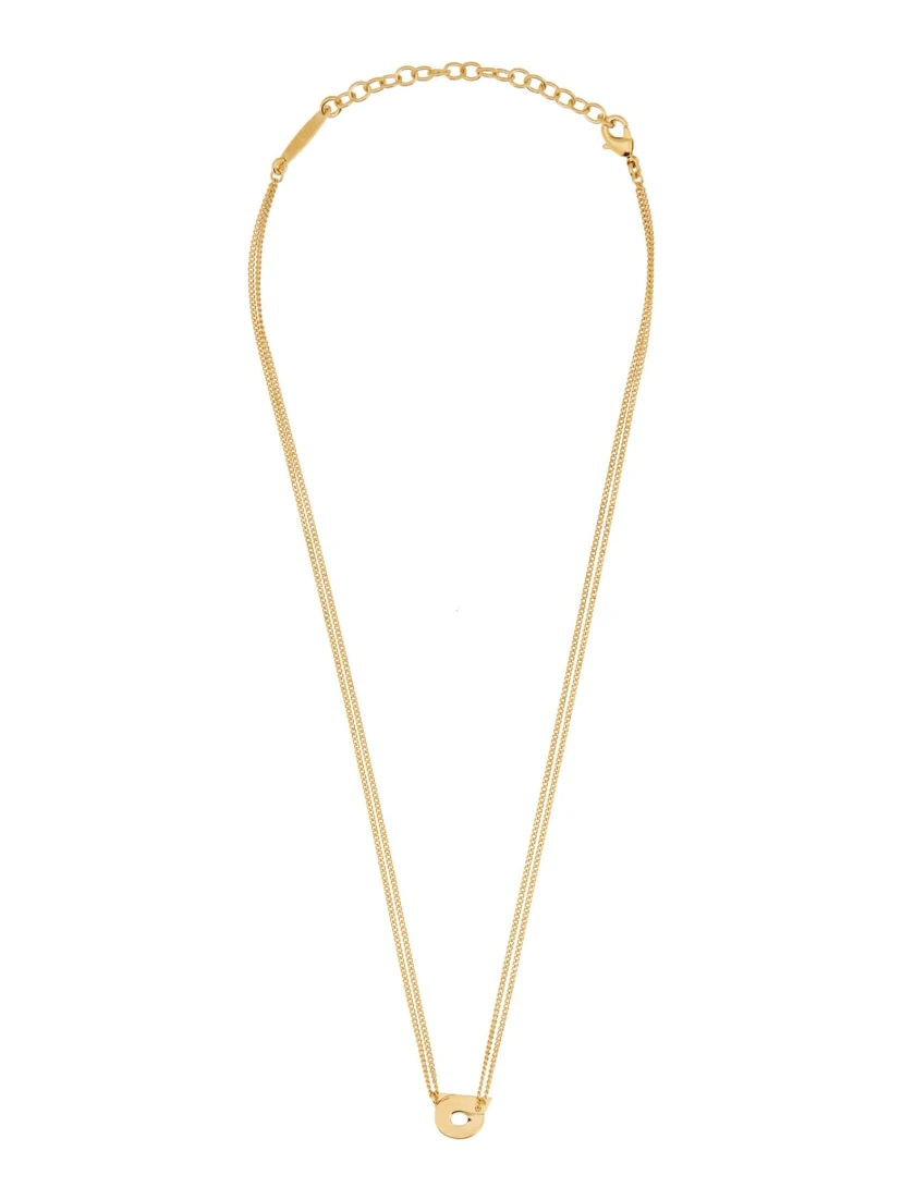 "HOOKS" PENDANT NECKLACE