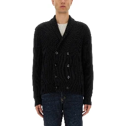 DOUBLE-BREASTED CARDIGAN