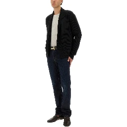 DOUBLE-BREASTED CARDIGAN