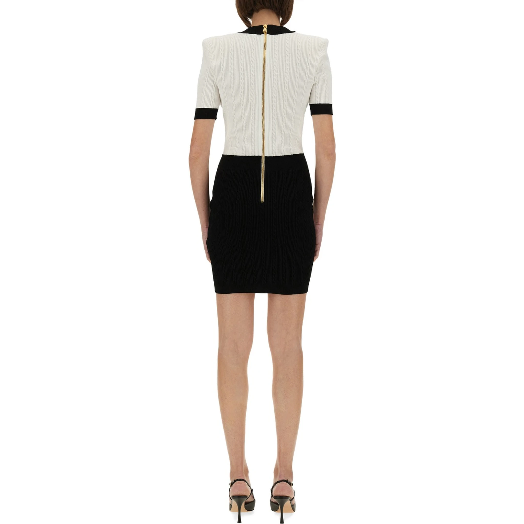 TWO-TONE "BODYCON" DRESS