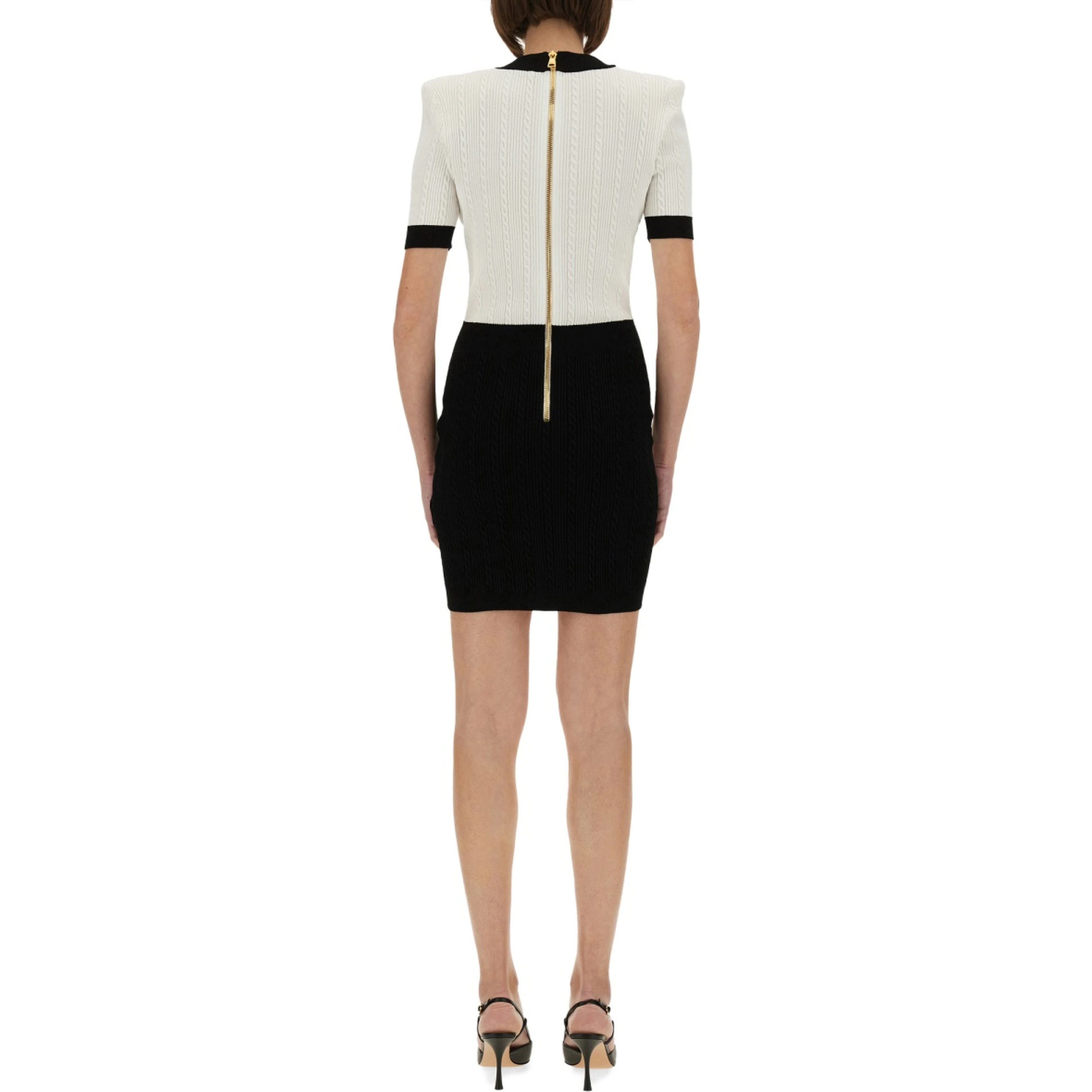 TWO-TONE "BODYCON" DRESS