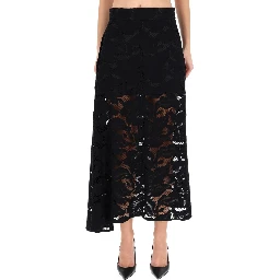 LACE MIDI SKIRT