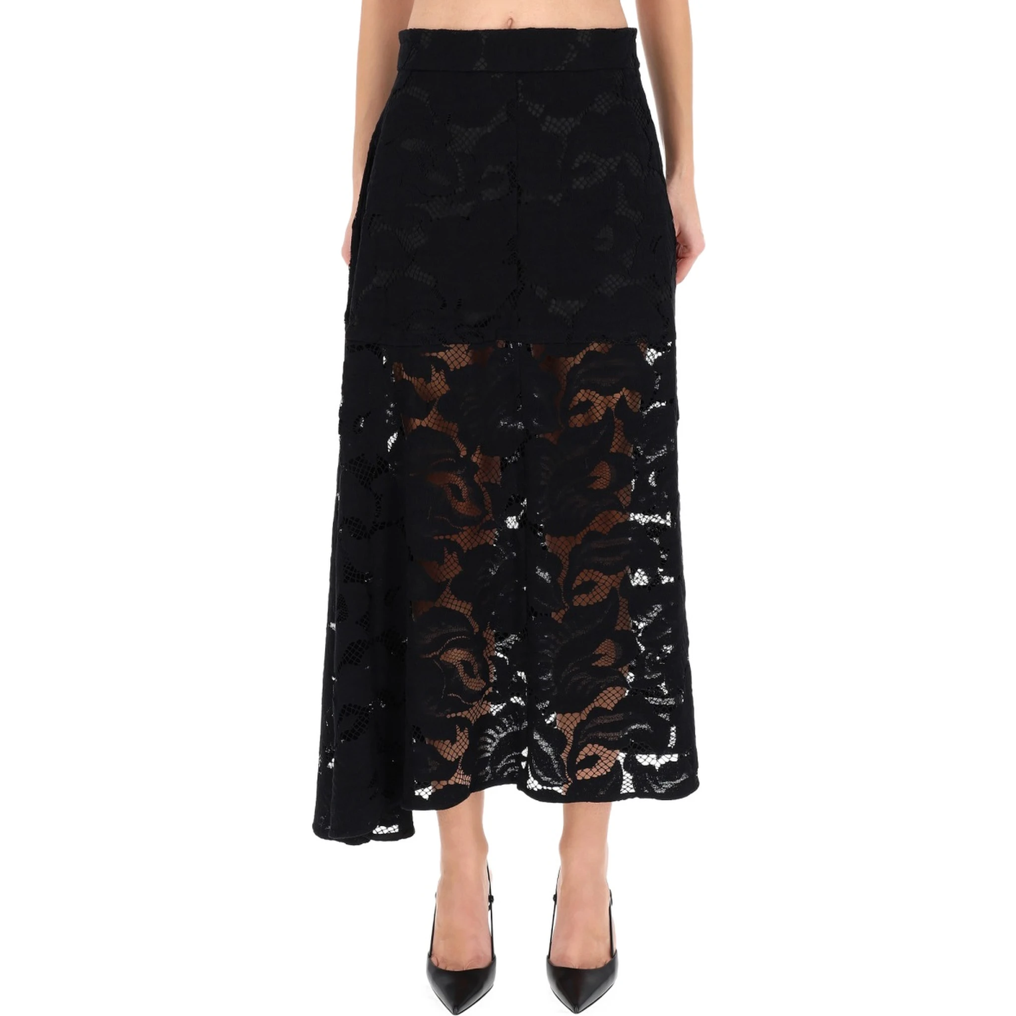 LACE MIDI SKIRT