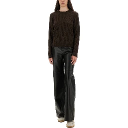 WOOL SWEATER WITH BUTTON DETAIL