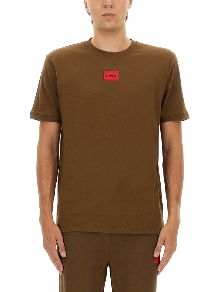 REGULAR FIT SWEATSHIRT WITH LOGO LABEL