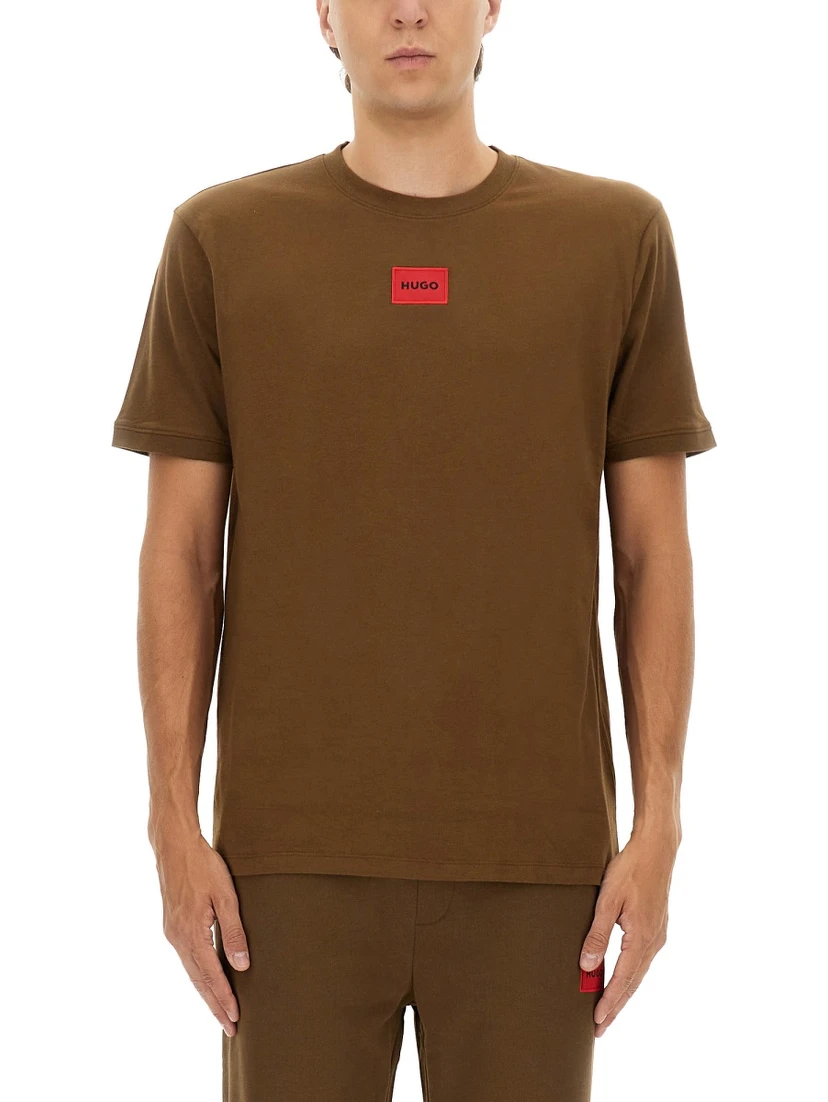 REGULAR FIT SWEATSHIRT WITH LOGO LABEL