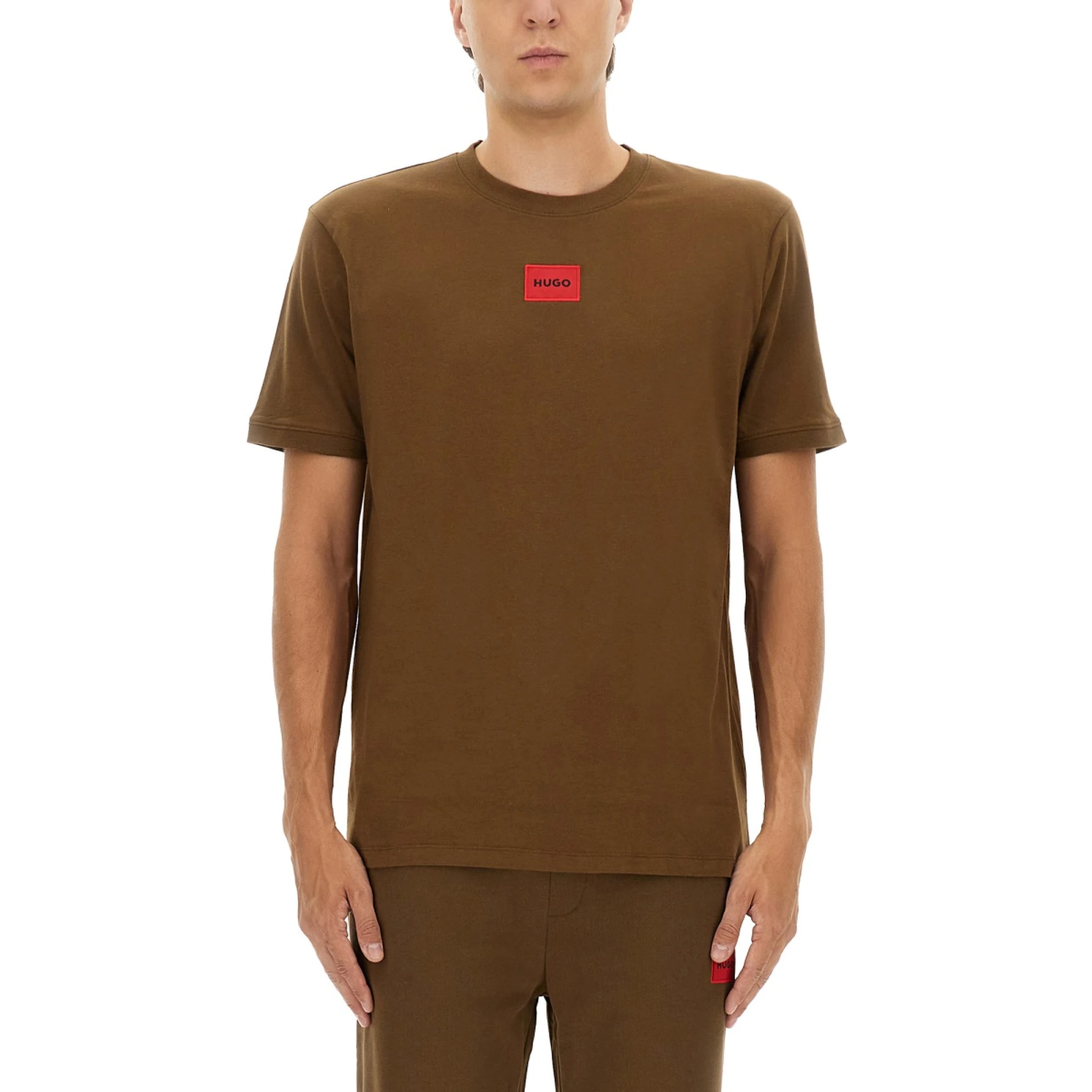 REGULAR FIT SWEATSHIRT WITH LOGO LABEL