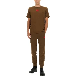 REGULAR FIT SWEATSHIRT WITH LOGO LABEL