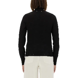 WORN EFFECT WOOL SWEATER