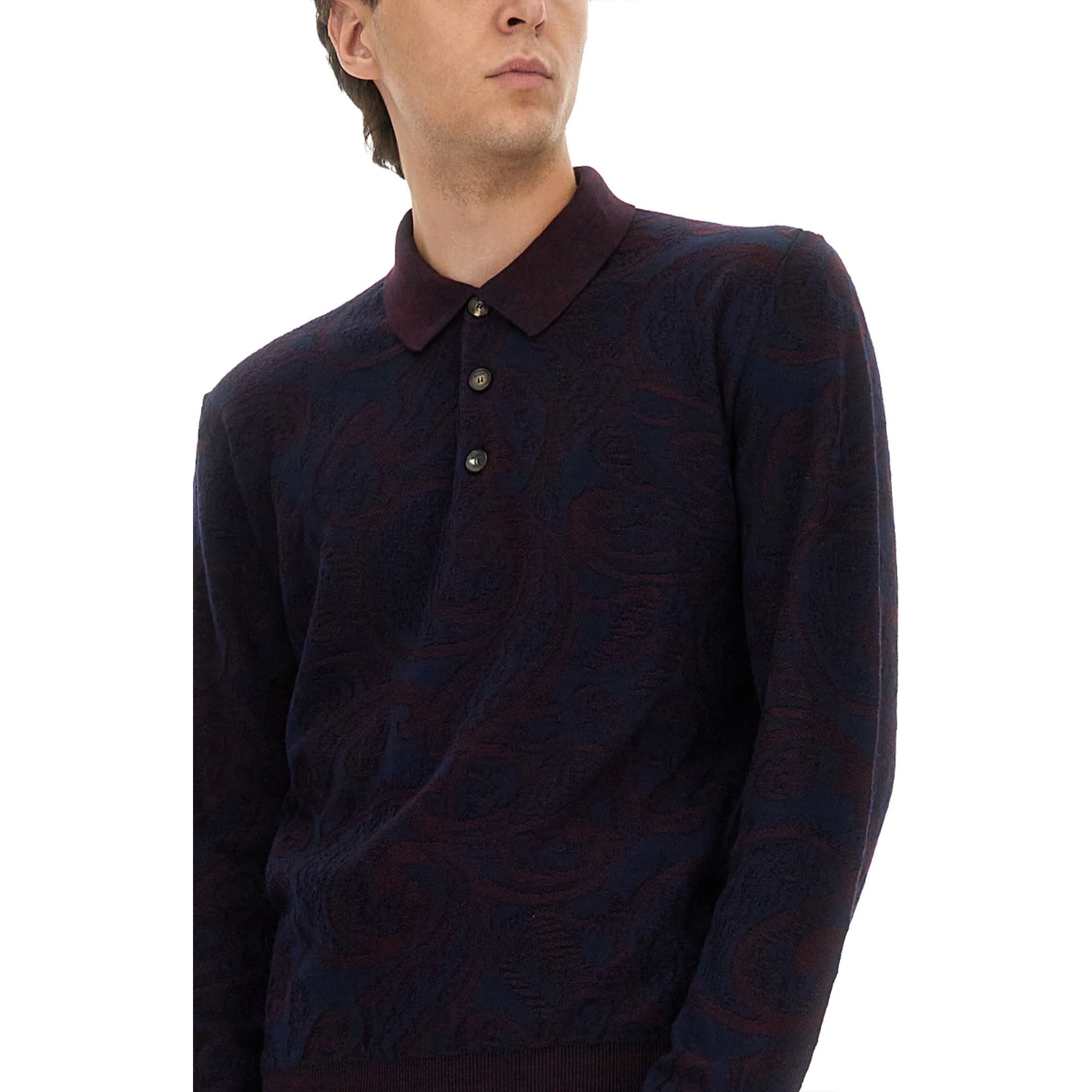 LONG-SLEEVED POLO SHIRT