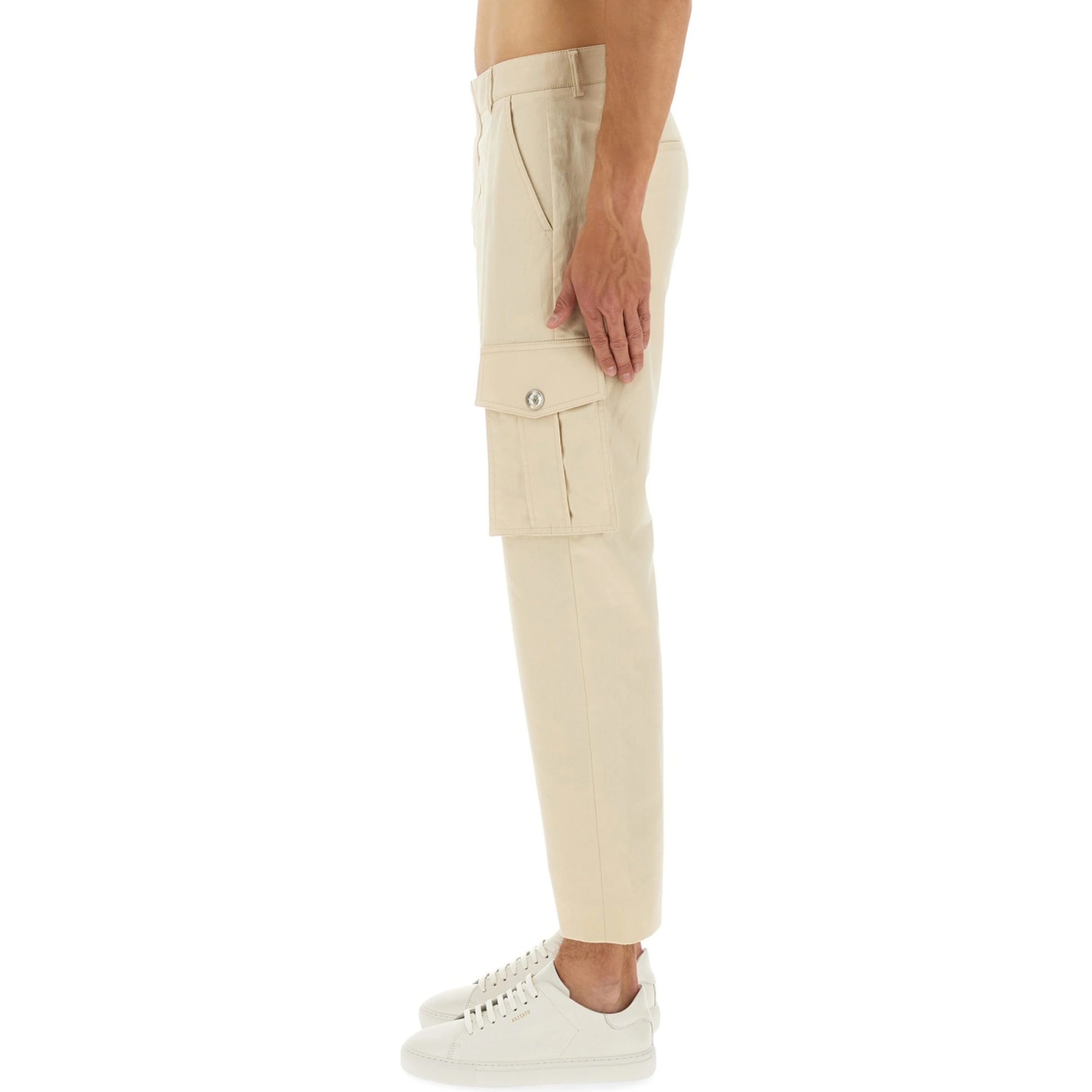 COTTON CARGO PANTS