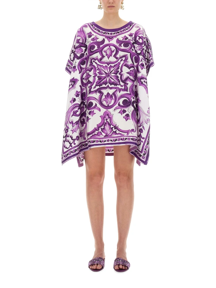 CAFTAN WITH PRINT