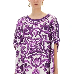 CAFTAN WITH PRINT