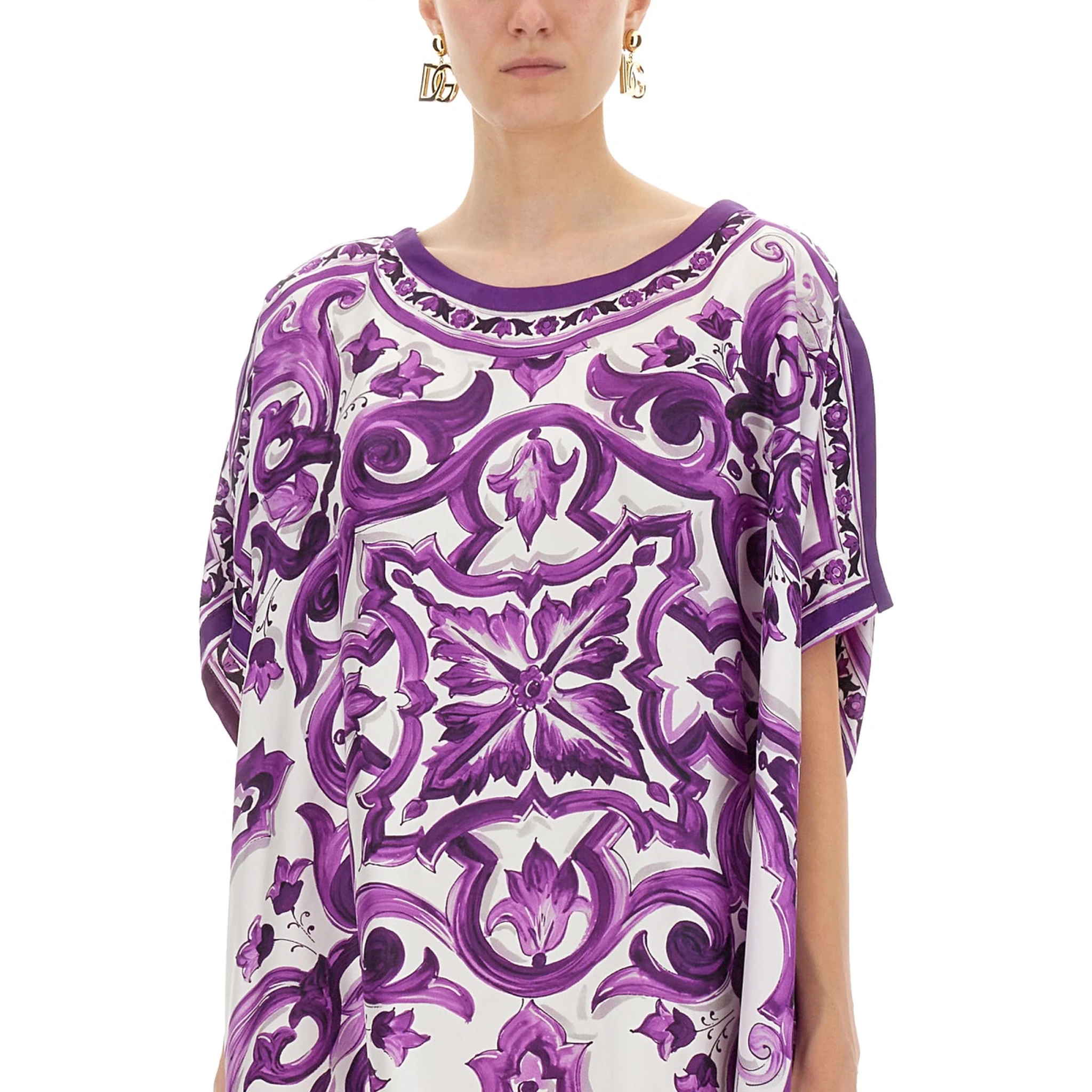 CAFTAN WITH PRINT