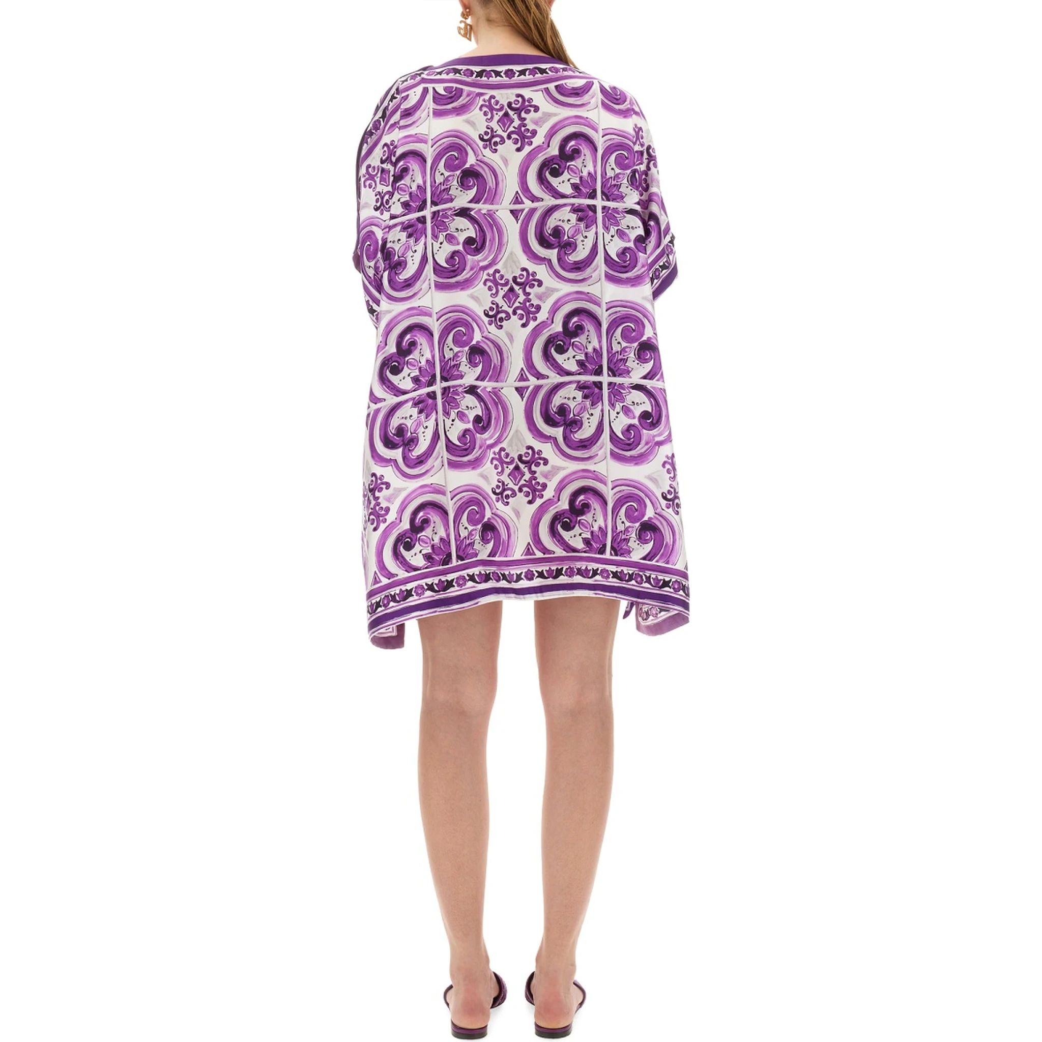CAFTAN WITH PRINT