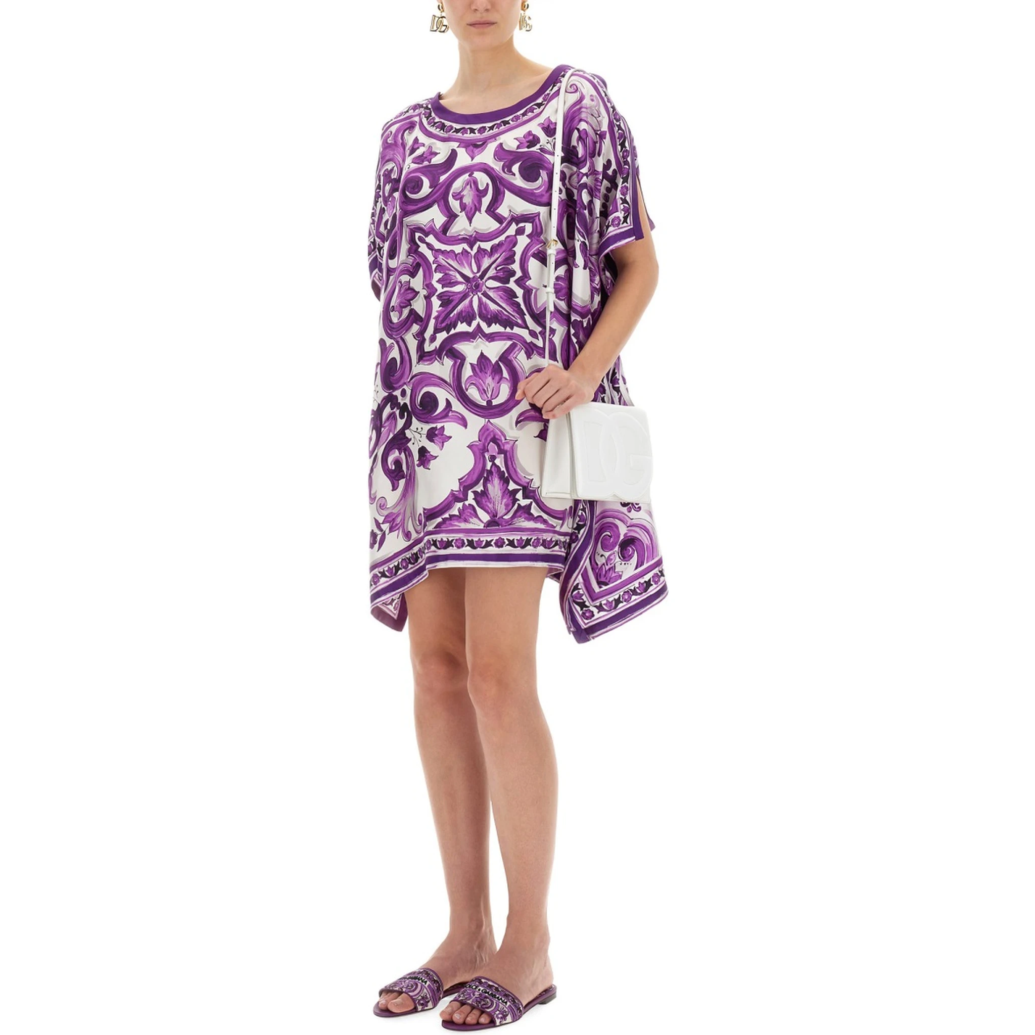 CAFTAN WITH PRINT