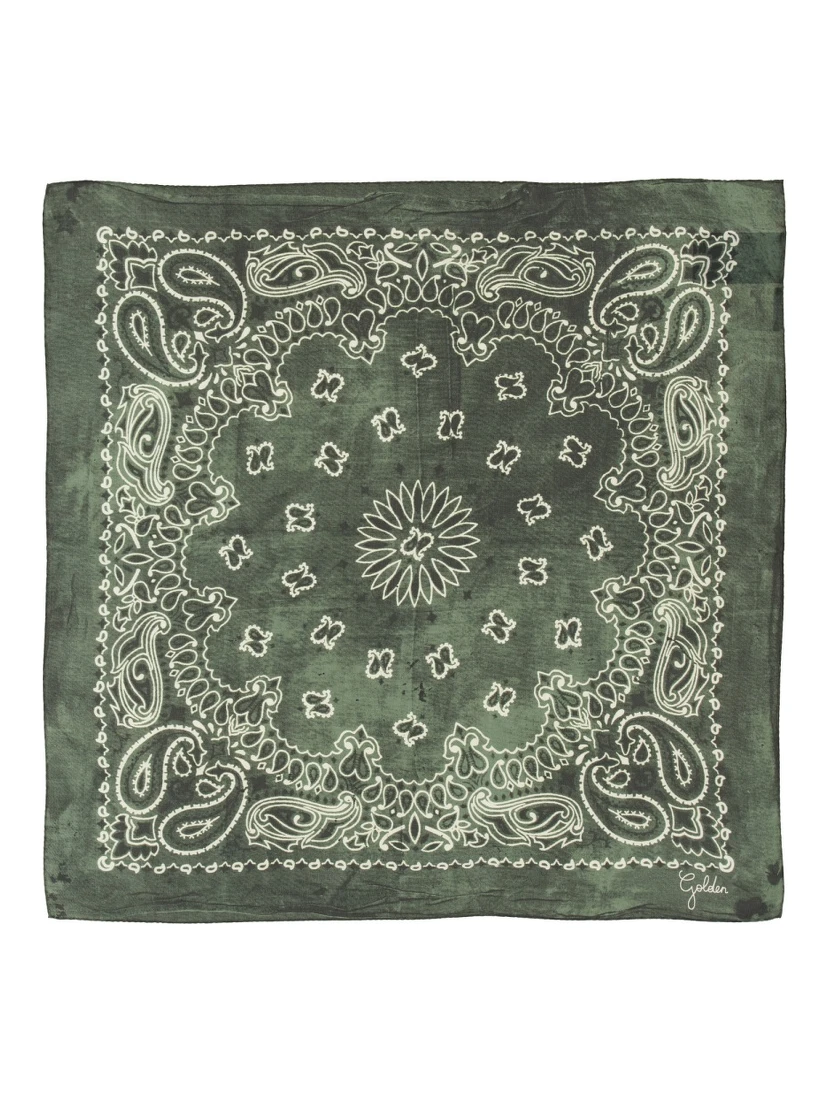 SCARF WITH PAISLEY PATTERN