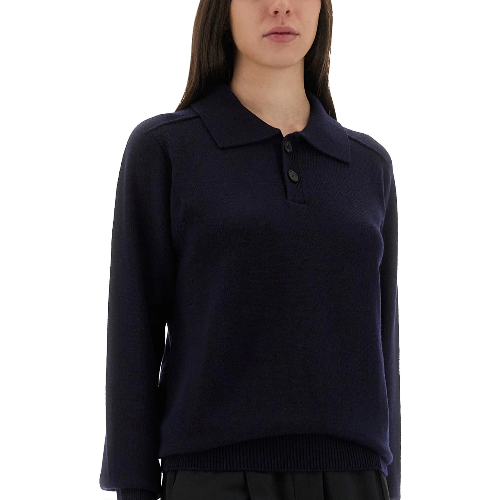 "INVERNESS" SHIRT WITH POLO COLLAR