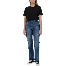 T-SHIRT WITH ORB EMBROIDERY