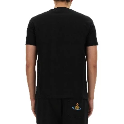 T-SHIRT WITH ORB EMBROIDERY