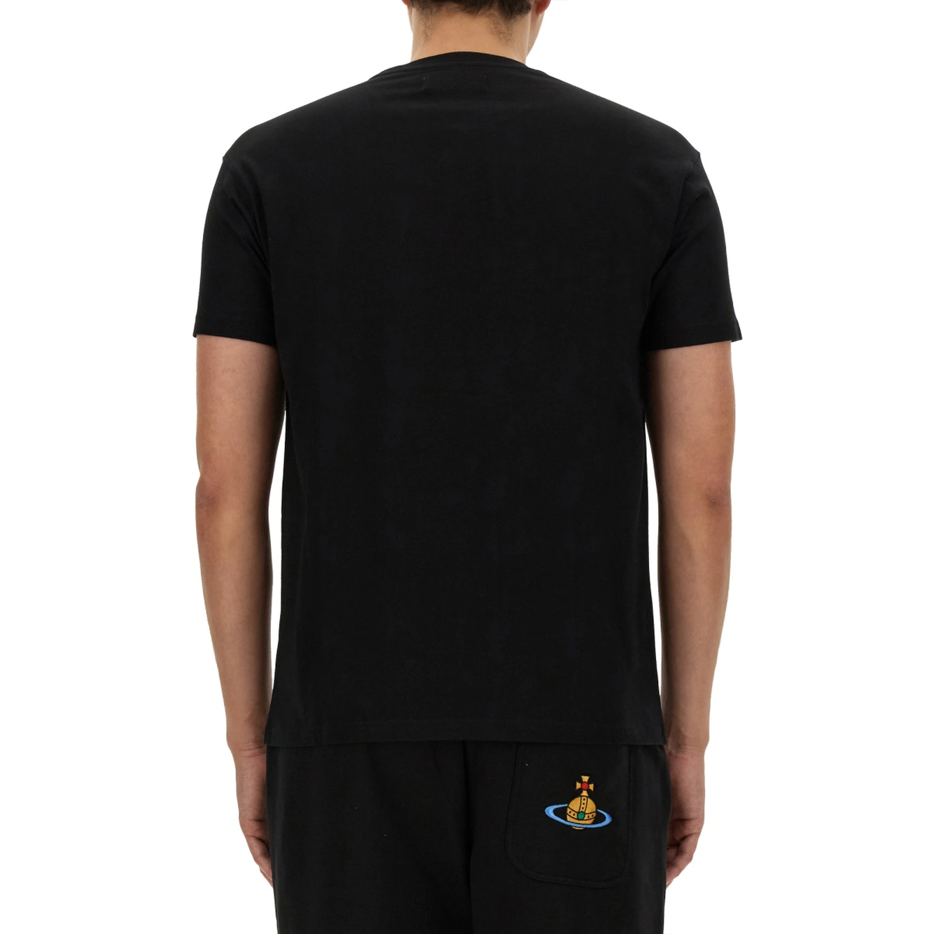 T-SHIRT WITH ORB EMBROIDERY