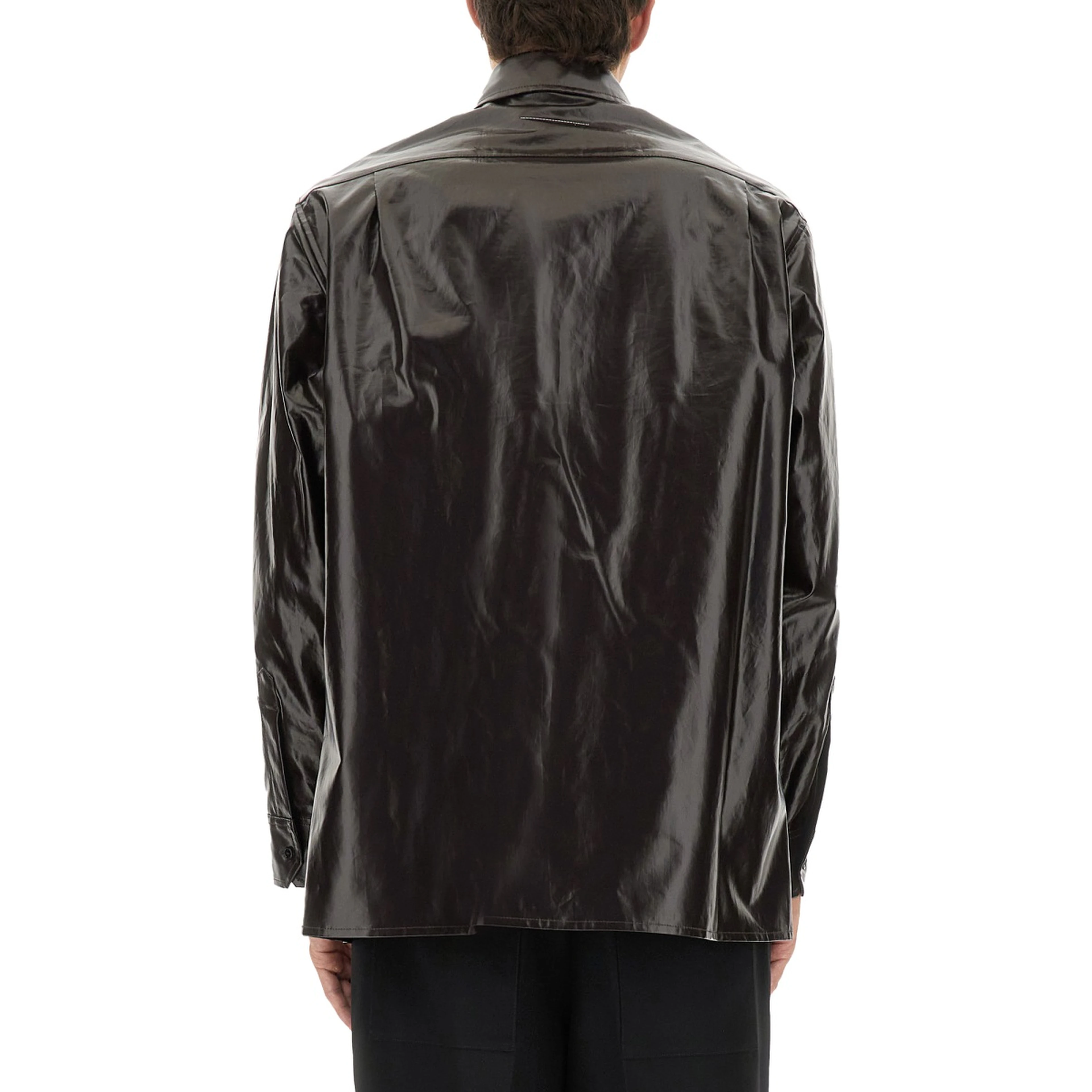 SHINY LINEN SHIRT