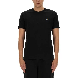 T-SHIRT WITH ORB EMBROIDERY