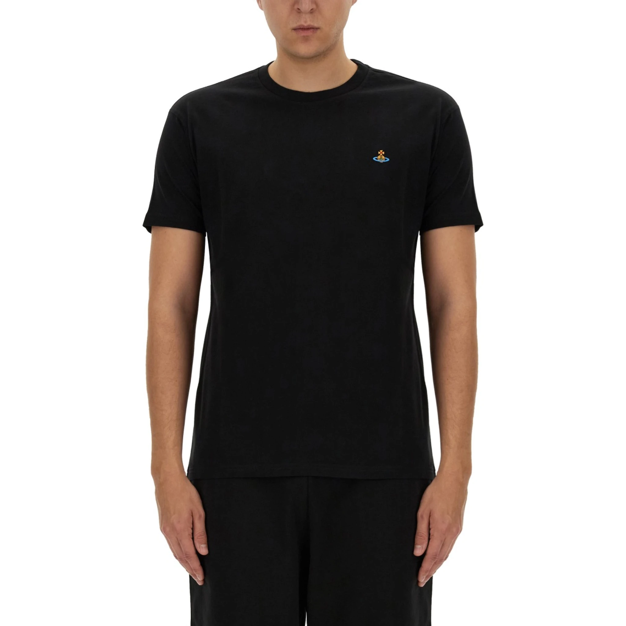 T-SHIRT WITH ORB EMBROIDERY