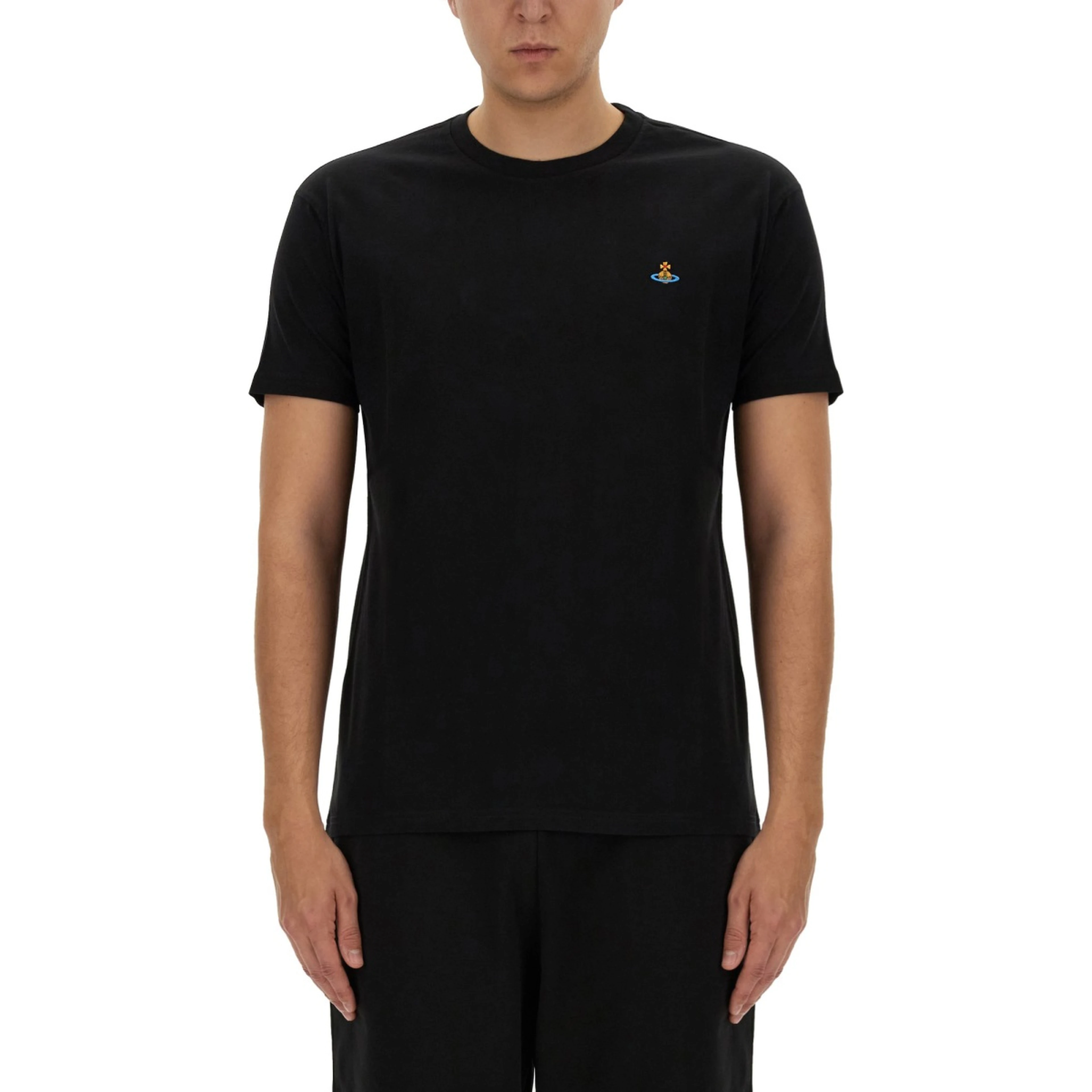 T-SHIRT WITH ORB EMBROIDERY