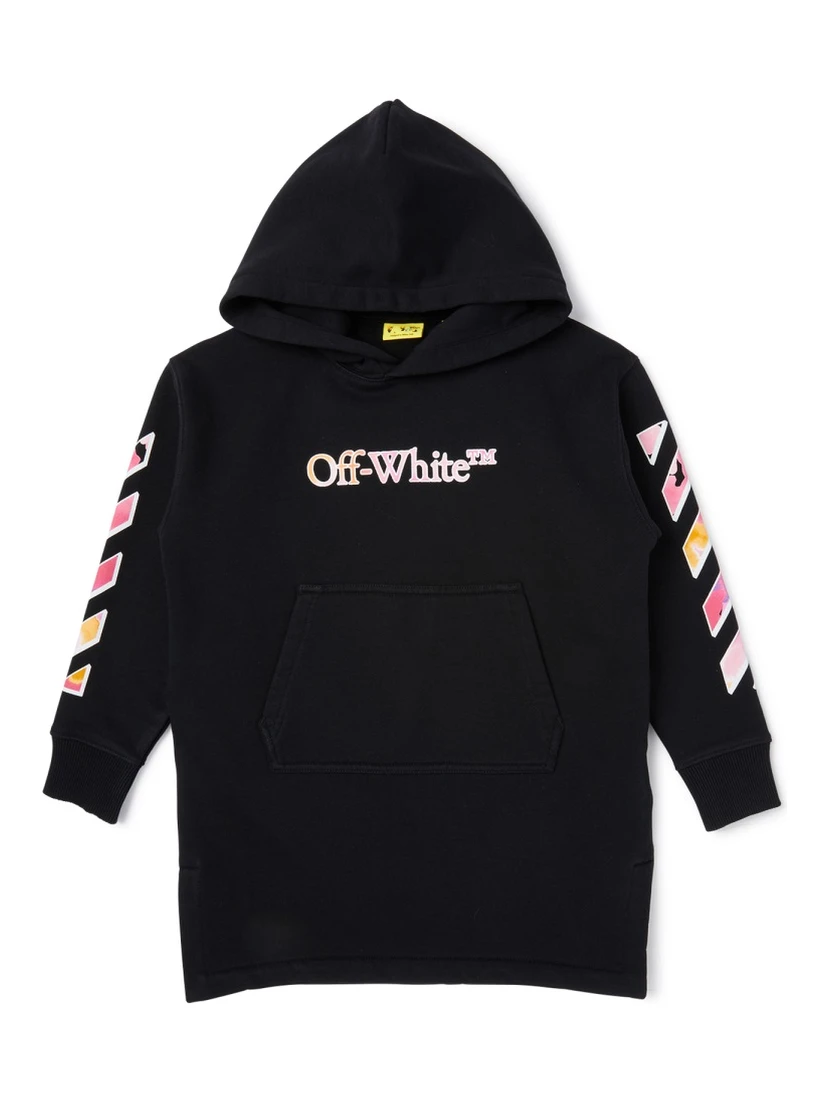 "WATERCOLOR HOODIE" DRESS