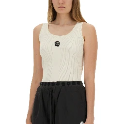 TANK TOP WITH EMBROIDERY "BOKE FLOWER 2.0"