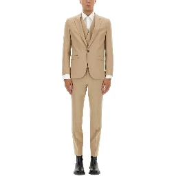 SLIM FIT THREE PIECE SUIT