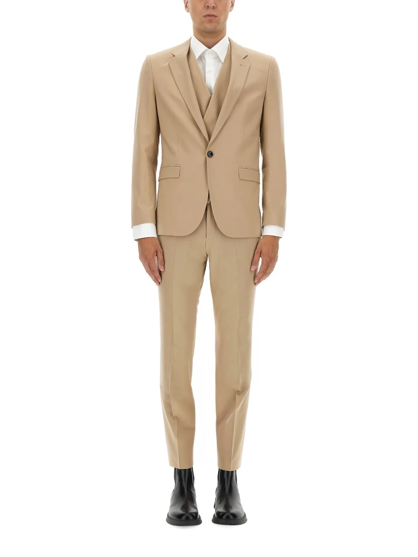 SLIM FIT THREE PIECE SUIT