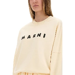 COTTON SWEATSHIRT WITH PRINT