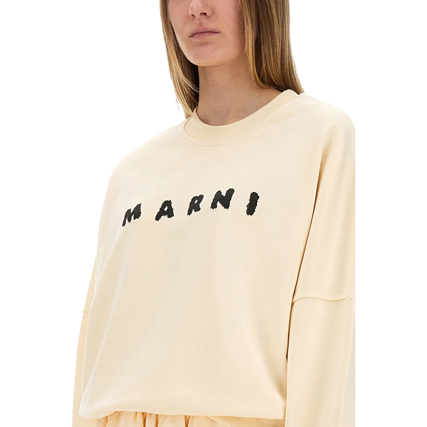 COTTON SWEATSHIRT WITH PRINT