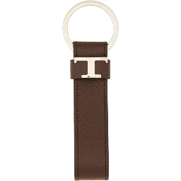 "T TIMELESS" LOGO KEYCHAIN