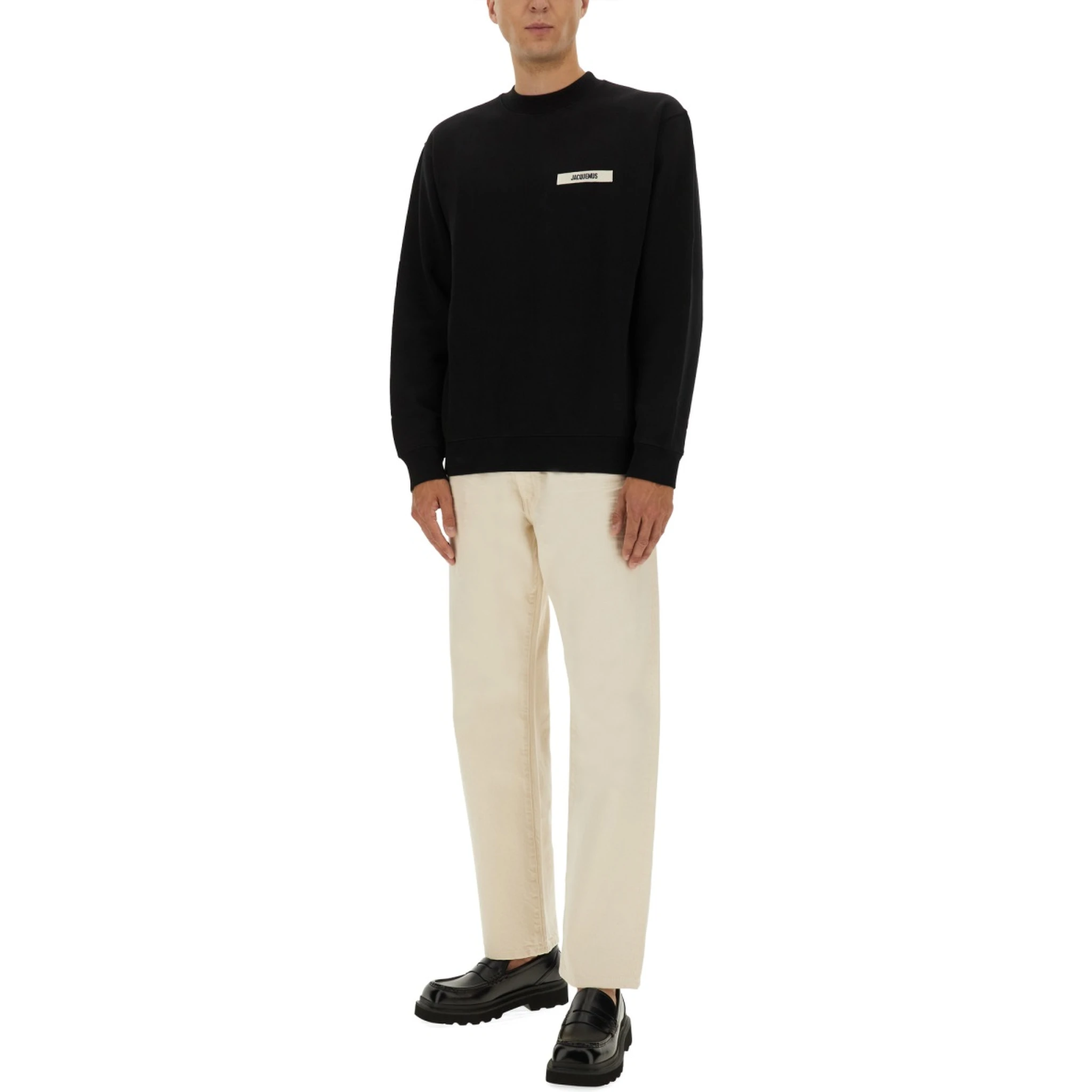 GROSGRAIN LOGO SWEATSHIRT