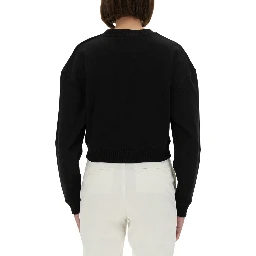 SWEATSHIRT WITH LOGO PRINT