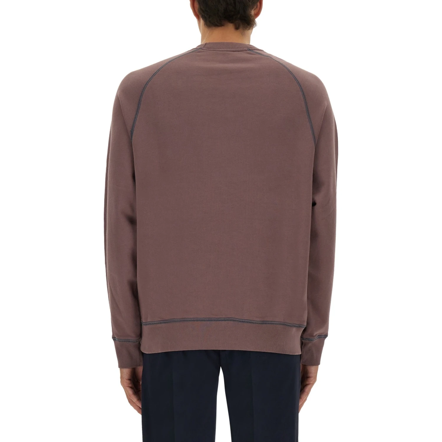 SWEATSHIRT WITH EMBROIDERY PS HAPPY